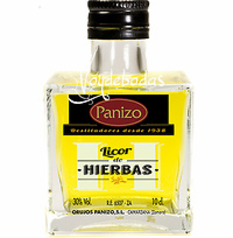 Licor Panizo 10cl hierbas. 